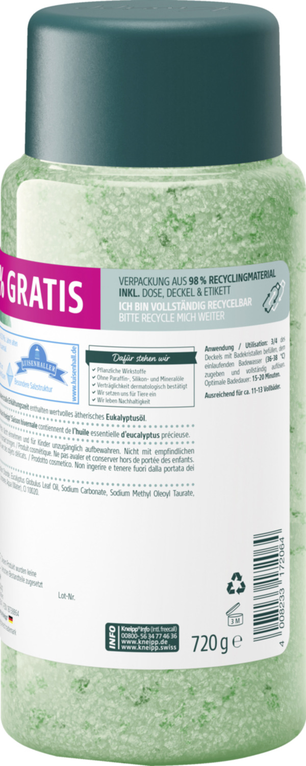 Bild 3 von Kneipp Badekristalle Erkältungszeit