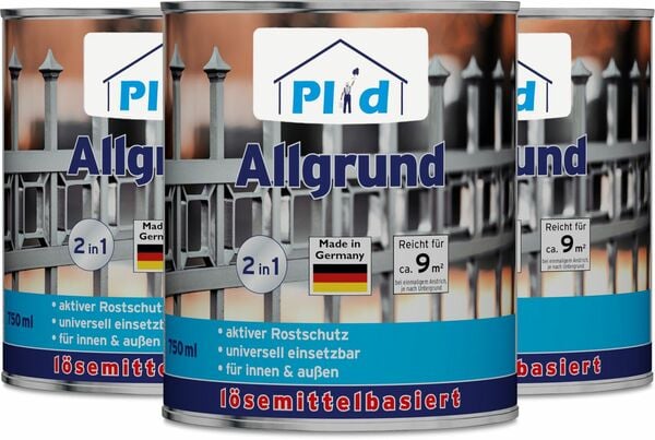 Bild 1 von Premium Allgrund Rostgrundierung Grundierung Weiß