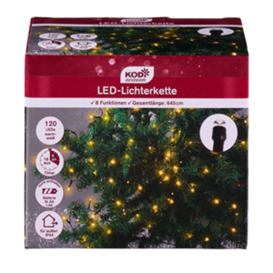 KODi season Lichterkette 120 LEDs 645 cm