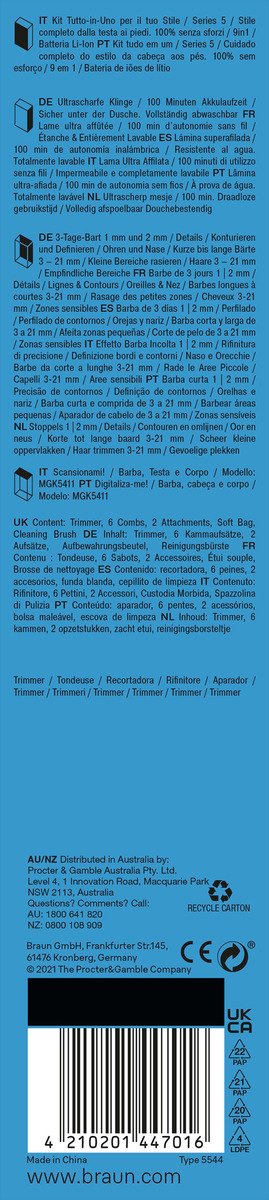 Bild 2 von Braun All-In-One Style Kit Series 5 MGK5411