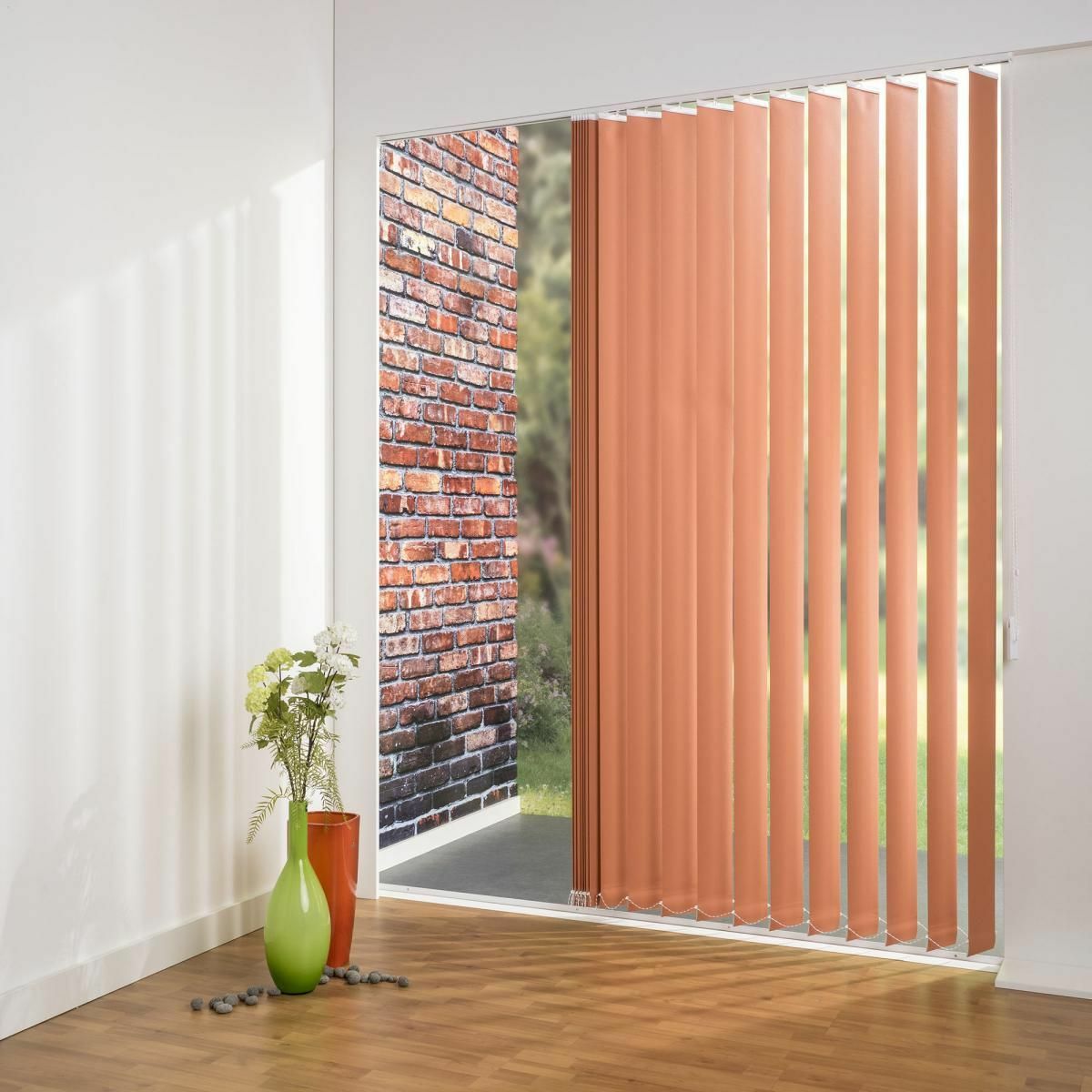 Bild 1 von Bella Casa Vertikalanlage Maß, 127 mm Lamelle, 100 x 250 cm, orange