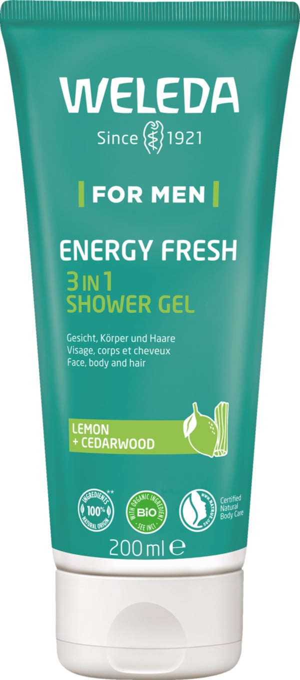 Bild 1 von Weleda For Men Energy Fresh 3in1 Duschgel