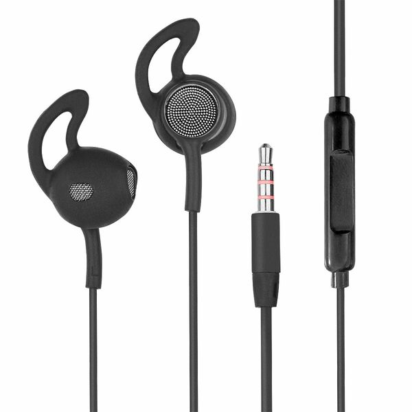 Bild 1 von Fontastic In-Ear Headset L180 mit Extra Langem Kabel schwarz