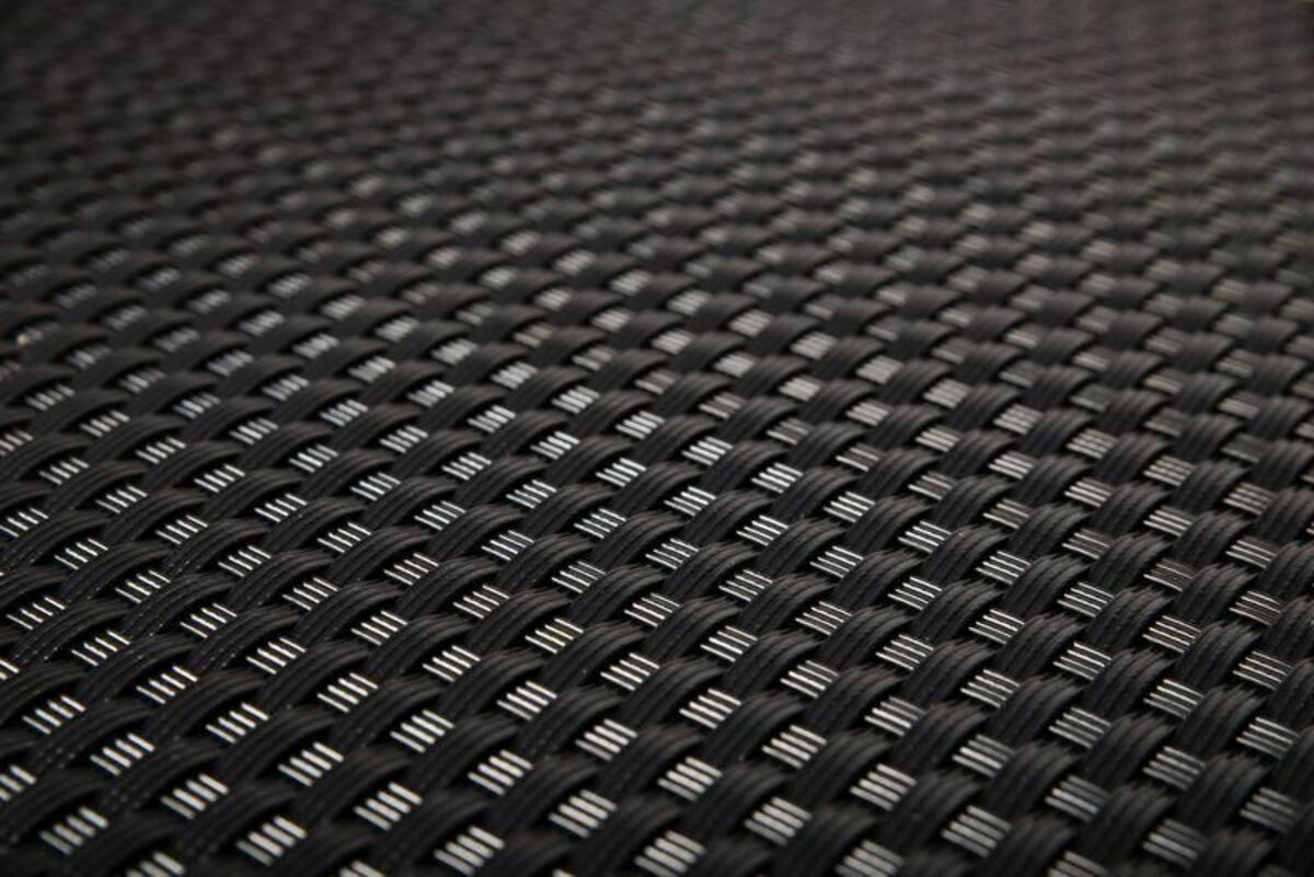 Bild 1 von Rattan Art Polyrattan Balkonsichtschutz mit Metallösen - Schwarz 0,9m x 3m