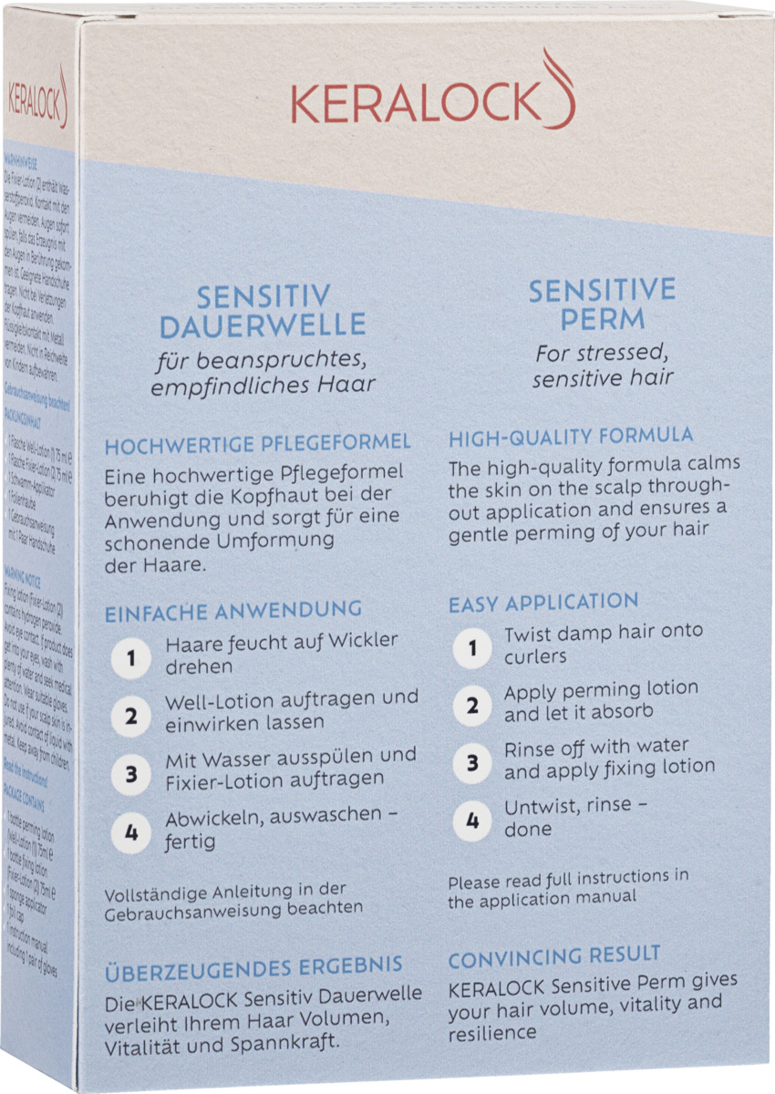Bild 1 von Keralock Sensitiv Dauerwelle