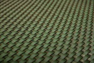 Progresja Polyrattan Balkonichtschutz mit Metallösen - Grün 0,9m x 5m