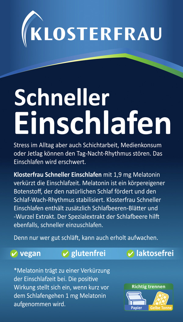 Bild 3 von Klosterfrau Schneller Einschlafen Tabletten