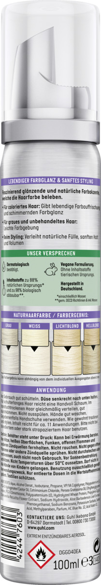 Bild 2 von Guhl Schaum-Tönungsfestiger 98 Silberblond