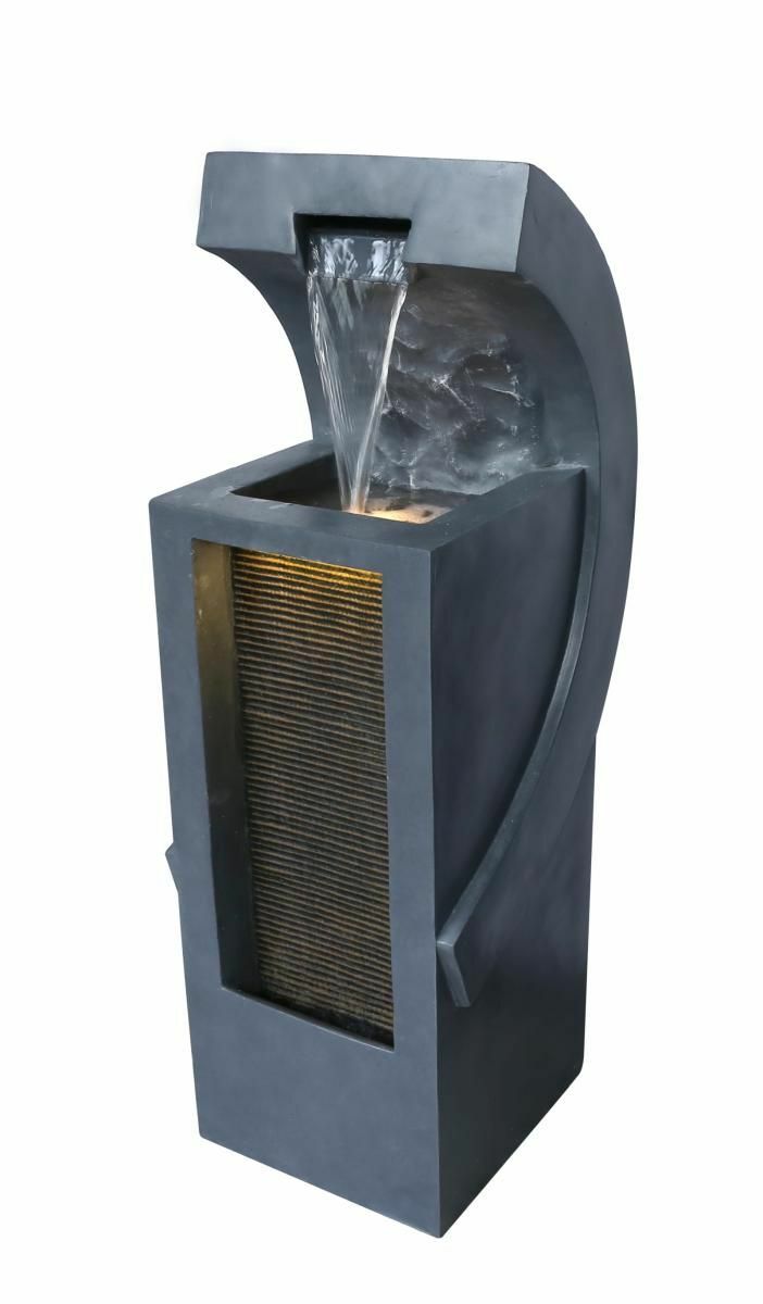 Bild 1 von Gardenforma Wasserspiel Salvador Polyresin inkl. Pumpe und LED-Beleuchtung