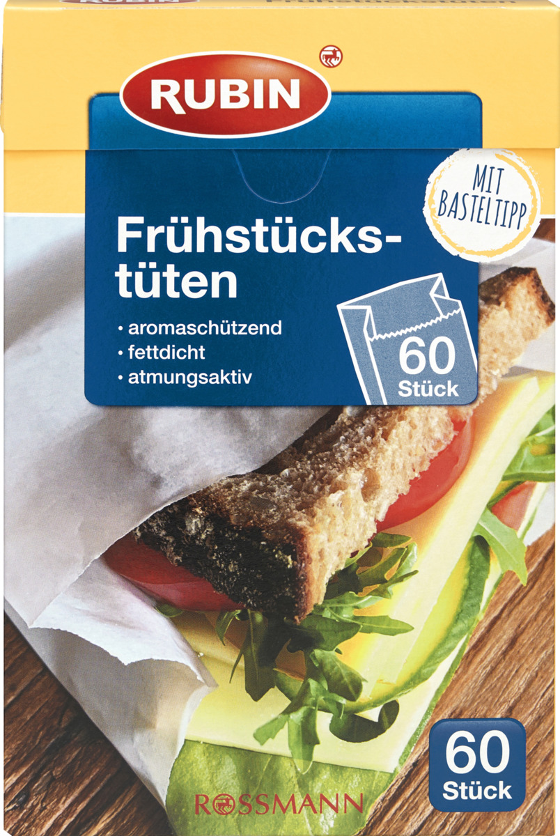 Bild 1 von RUBIN Frühstückstüten