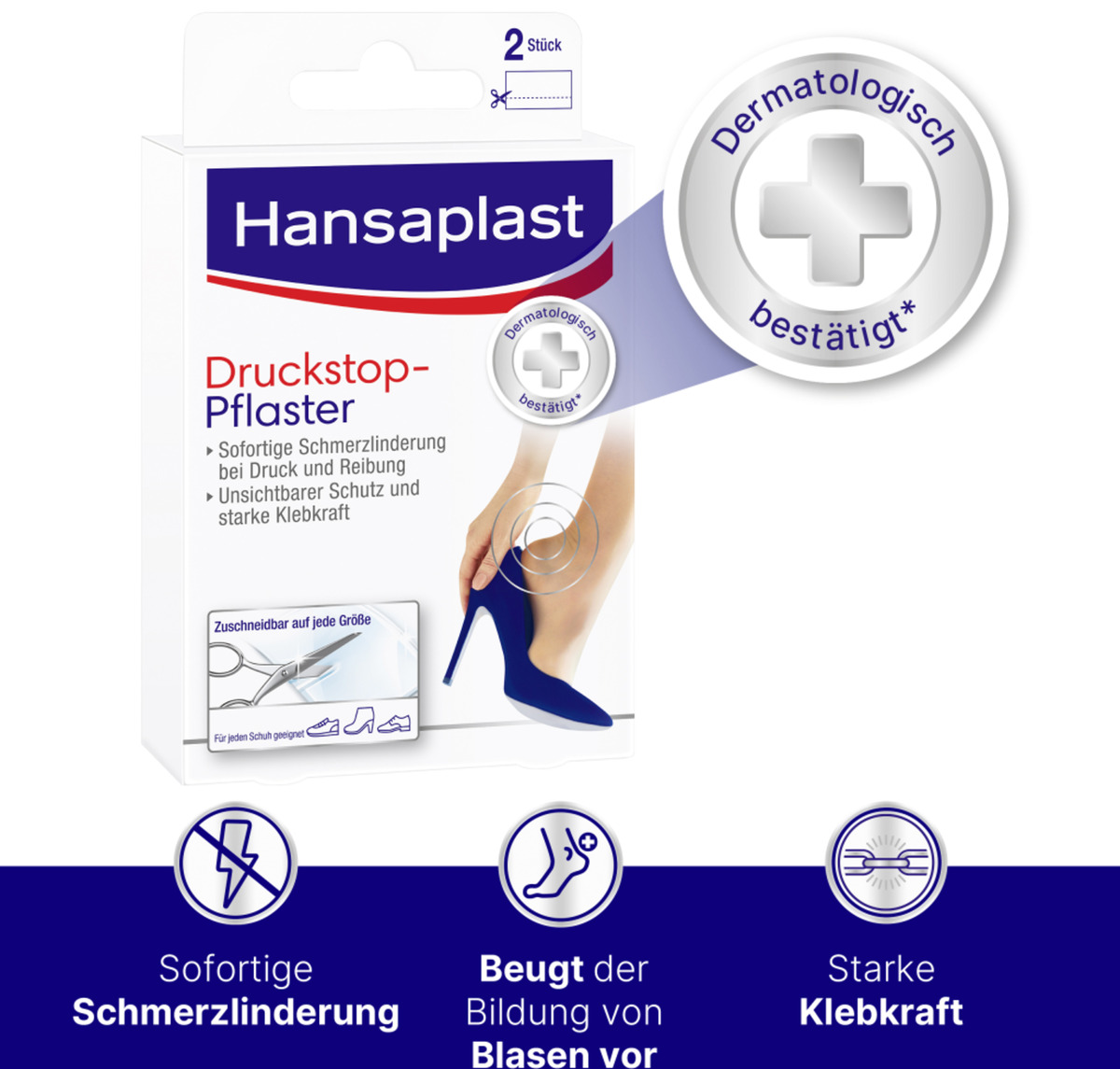 Bild 2 von Hansaplast Druckstopp-Pflaster