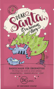 Dresdner Essenz Badeschaum Dear Santa, it´s a loooong story