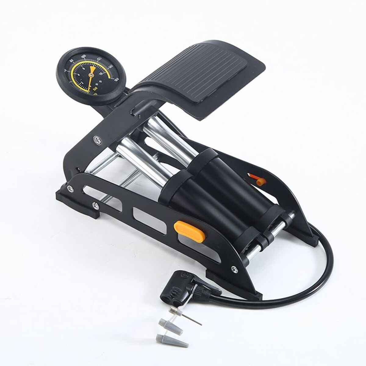 Bild 1 von IWH Fußluftpumpe Doppelzylinder