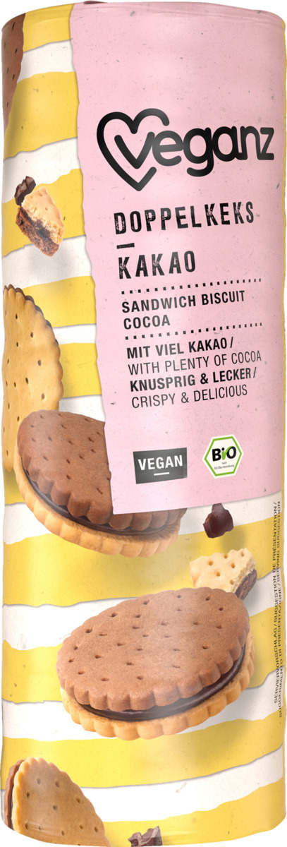 Bild 1 von veganz Bio Doppelkeks Kakao