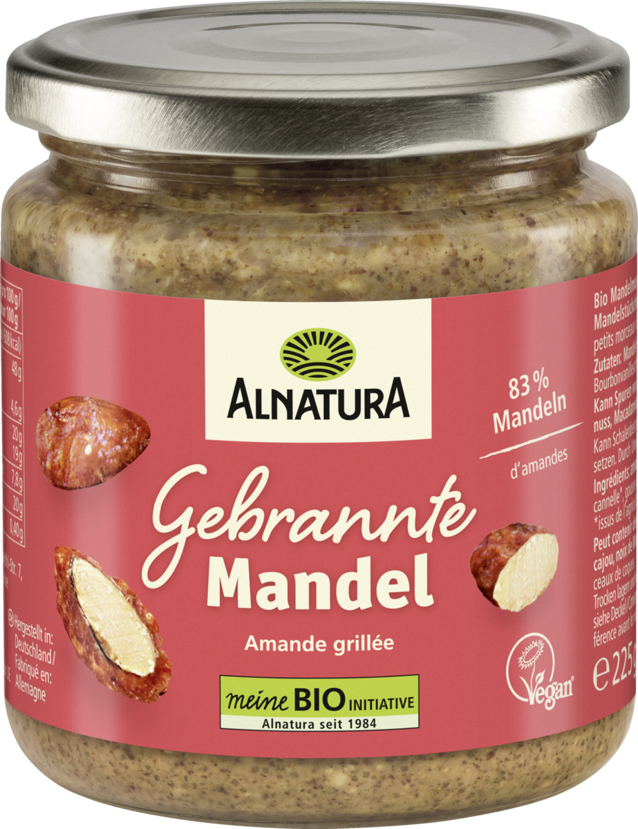 Bild 1 von Alnatura Bio Gebrannte Mandel Aufstrich