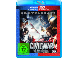 The First Avenger: Civil War 3D +2D Nachfolgeprodukt - (3D Blu-ray (+2D))