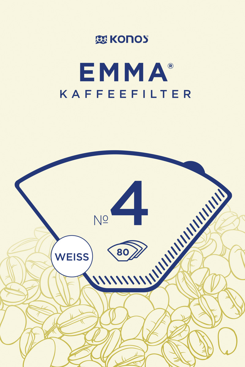 Bild 1 von EMMA Kaffeefilter weiß Gr. 4