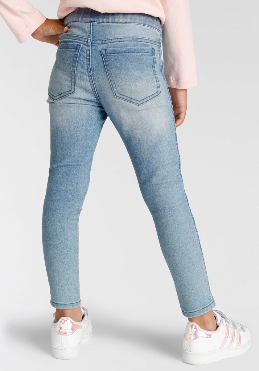 Bild 3 von KIDSWORLD Jeansjeggings mit Sternapplikation