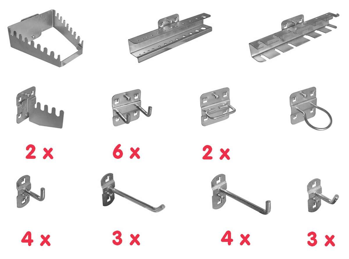 Bild 1 von Güde Werkzeughalter Sortiment 28-tlg.
