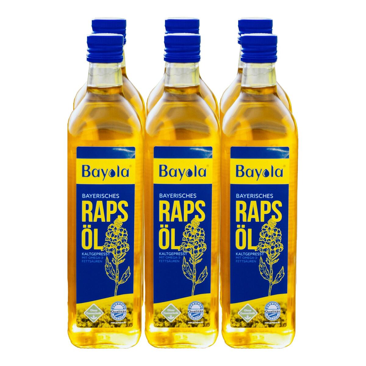 Bild 1 von Bayola Rapsöl 750 ml, 6er Pack