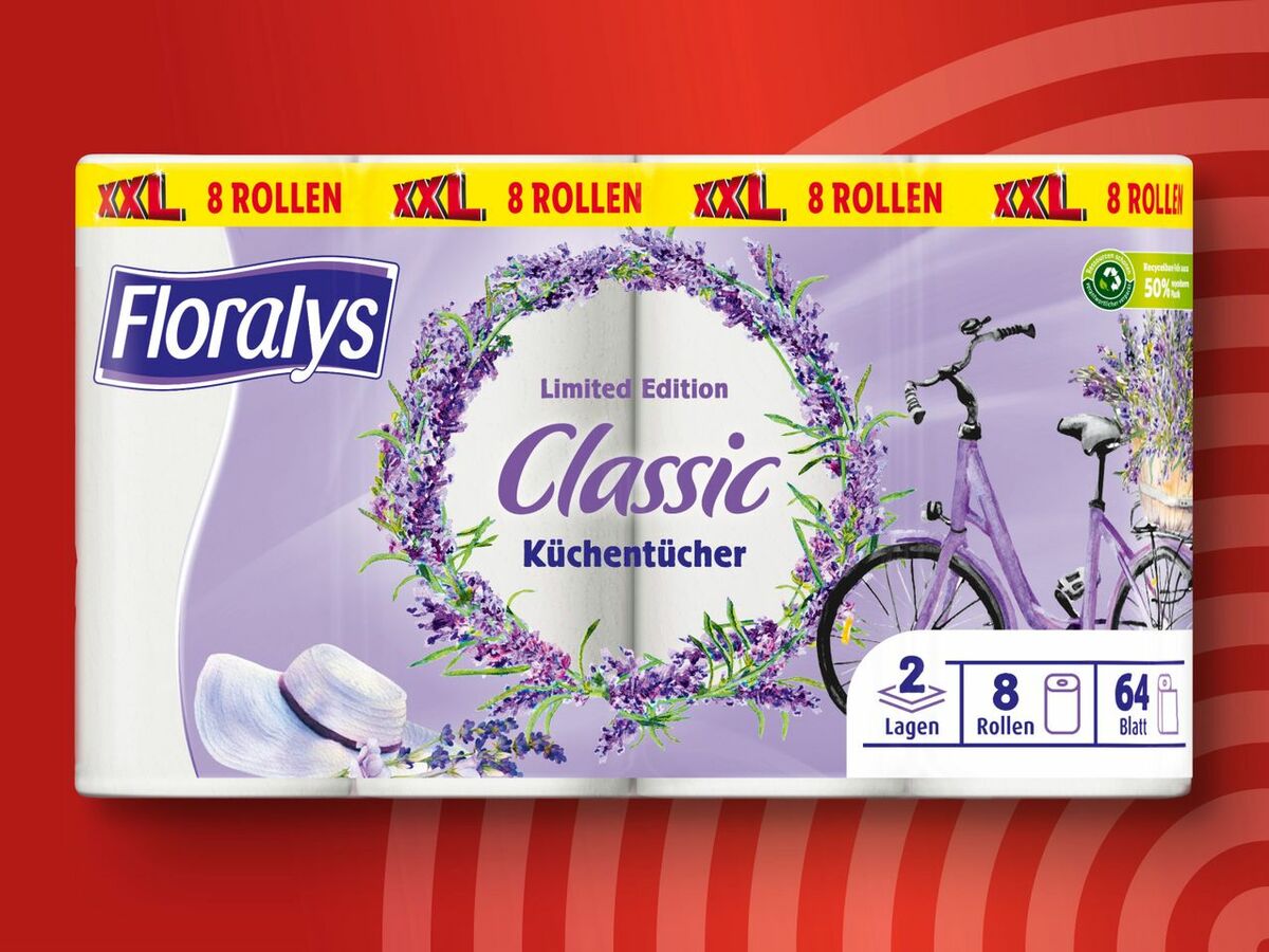 Bild 1 von Floralys Küchentücher XXL