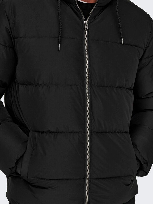 Bild 2 von ONLY & SONS Steppjacke ONSMARLON LIFE HOOD PUFFER JACKET OTW VD