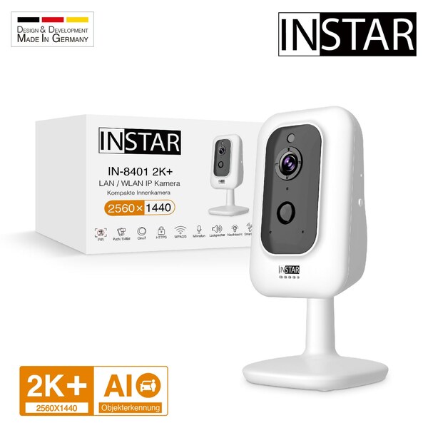 Bild 1 von INSTAR IN-8401 2K+ Überwachungskamera Weiß