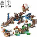 Bild 4 von LEGO® Konstruktionsspielsteine Diddy Kongs Lorenritt – Erweiterungsset (71425), LEGO® Super Mario, (1157 St), Made in Europe