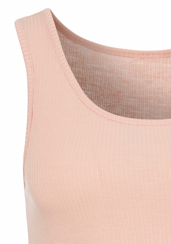 Bild 3 von LASCANA Trägertop in geripptem Material mit Rundhalsausschnitt
