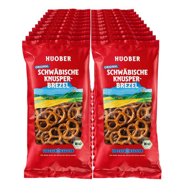 Bild 1 von Huober Schwäbische Knusperbrezel 175 g, 20er Pack