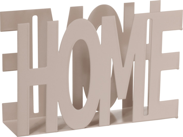 Bild 1 von BOLTZE Serviettenhalter "HOME" aus Metall, beige