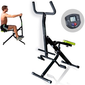 Gymform® Fitnessgerät für Zuhause klappbar - Trainingsgerät Ab Booster Plus