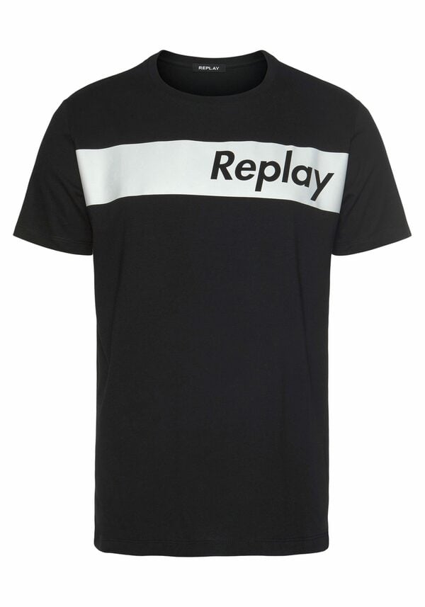 Bild 1 von Replay T-Shirt mit Logoprint