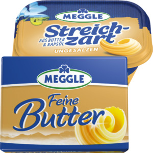 Meggle Feine Butter oder Sreichzart