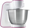 Bild 3 von BOSCH Küchenmaschine StartLine MUM54P00, 900 W, 3,9 l Schüssel, 7 Arbeitsstufen, Knethaken, Schlagbesen, Rührbesen, weiß/lila