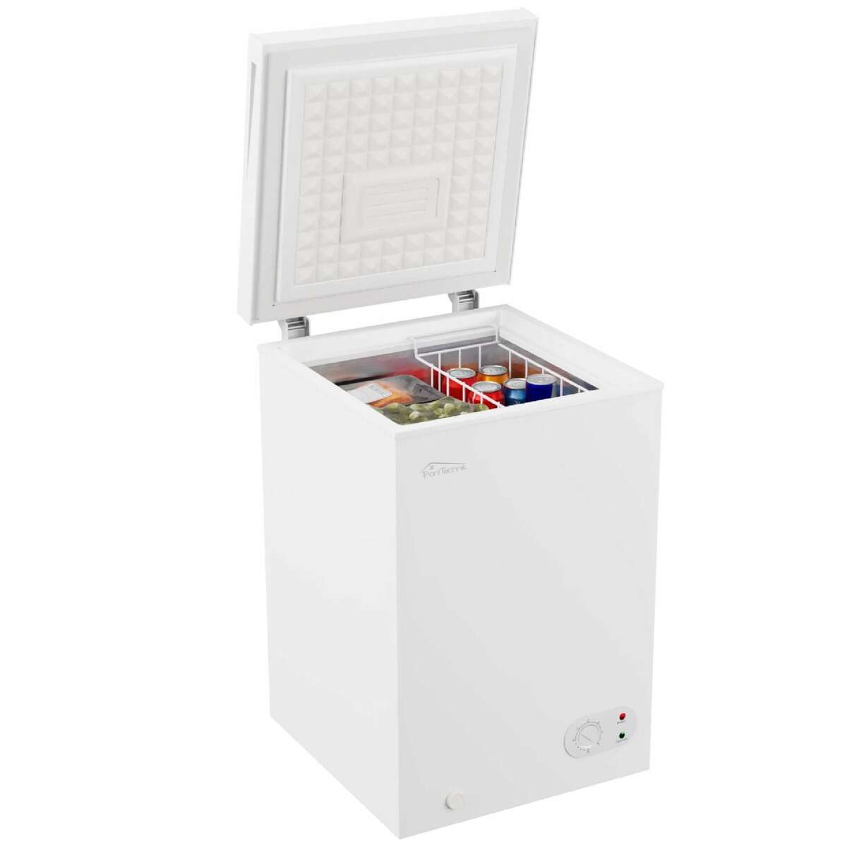 Bild 1 von TroniTechnik Gefriertruhe Kühltruhe Kühlfach BORGAR 110L PRO mit Korb und Schloss