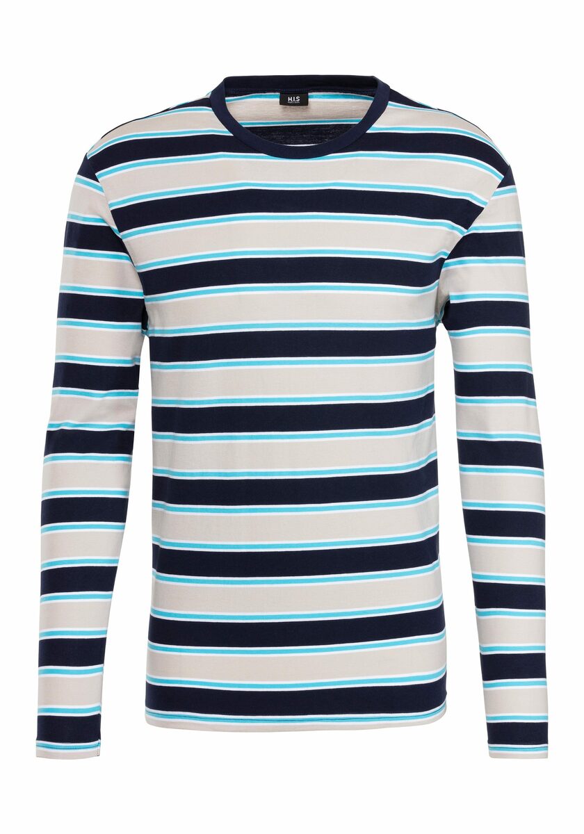Bild 2 von H.I.S Pyjama (2 tlg., 1 Stück) in schöner Streifenoptik