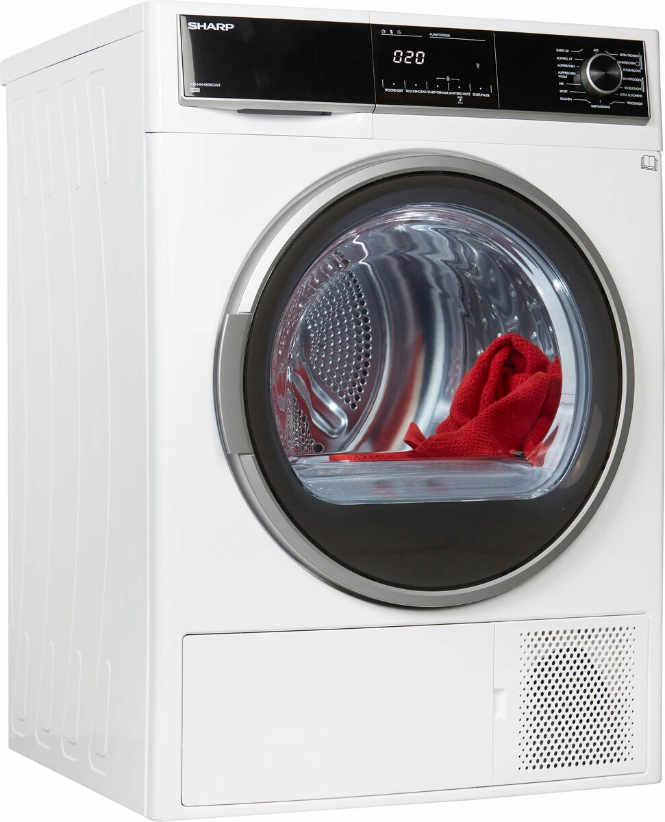 Bild 1 von Sharp Wärmepumpentrockner KD-HHH8S8GW3-DE, 8 kg
