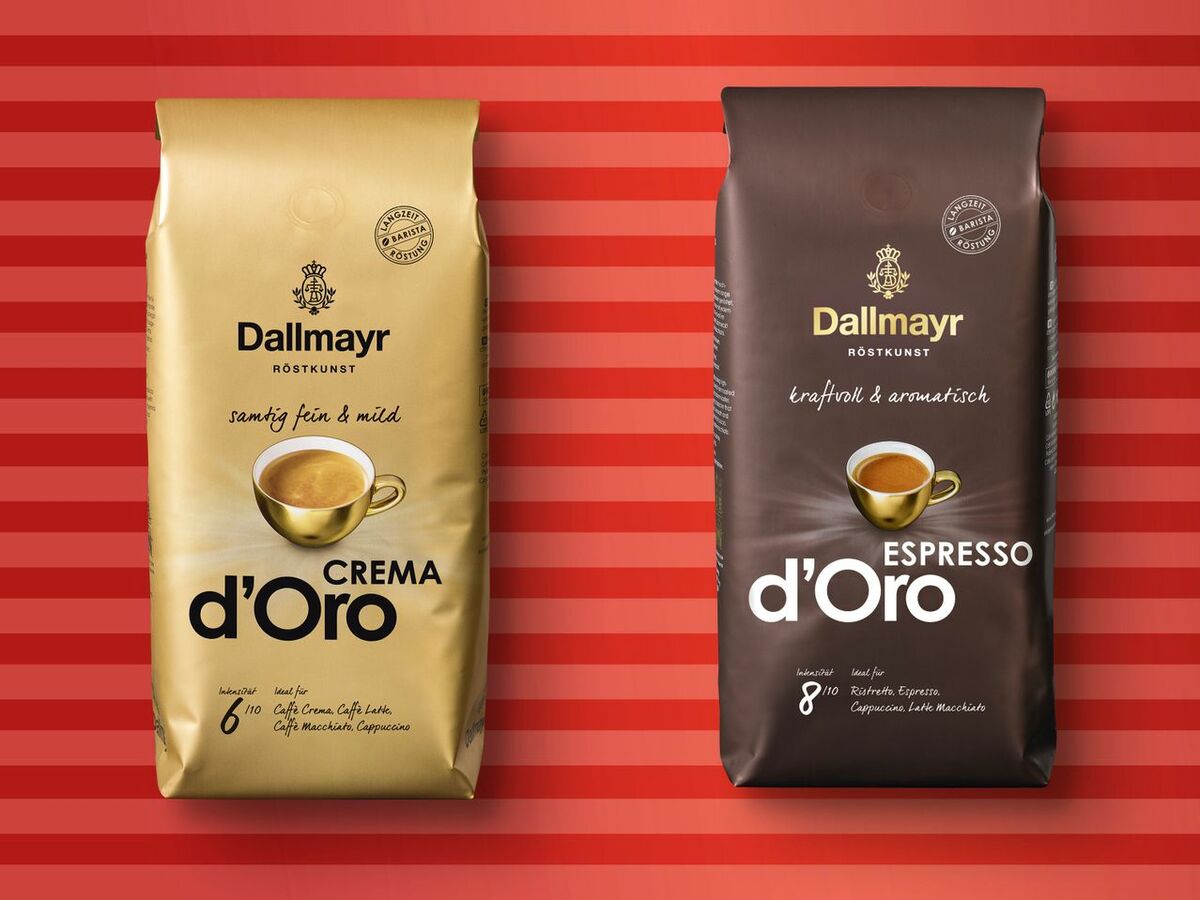 Bild 1 von Dallmayr d’Oro ganze Bohnen