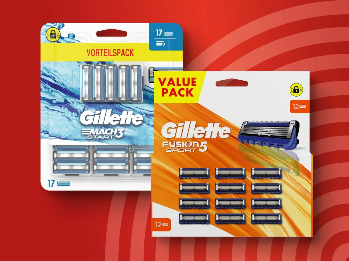 Bild 1 von Gillette Fusion 5 Sport/Mach 3 Start Systemklingen
