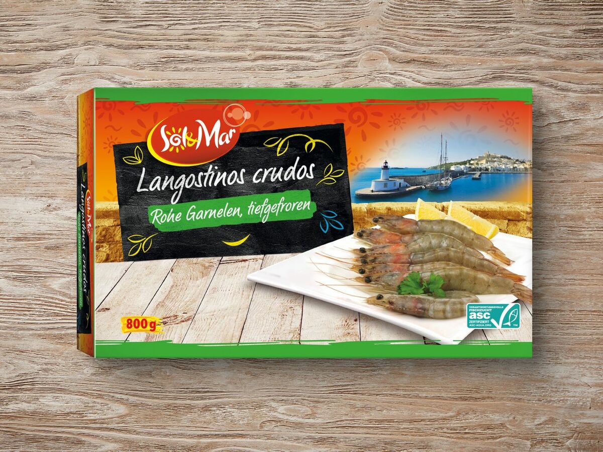 Bild 1 von Sol & Mar ASC Vannamei Garnelen