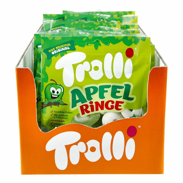 Bild 1 von Trolli Apfelringe 150 g, 21er Pack