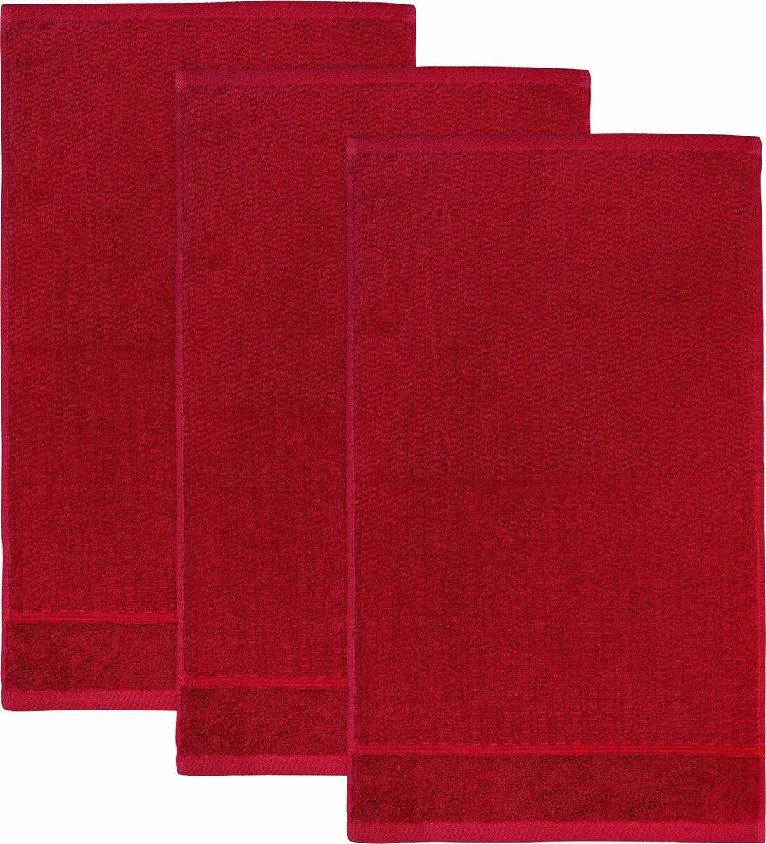 Bild 1 von Möve for frottana Gästehandtücher Pearl, Walkfrottier (3-St), mit Perloptik