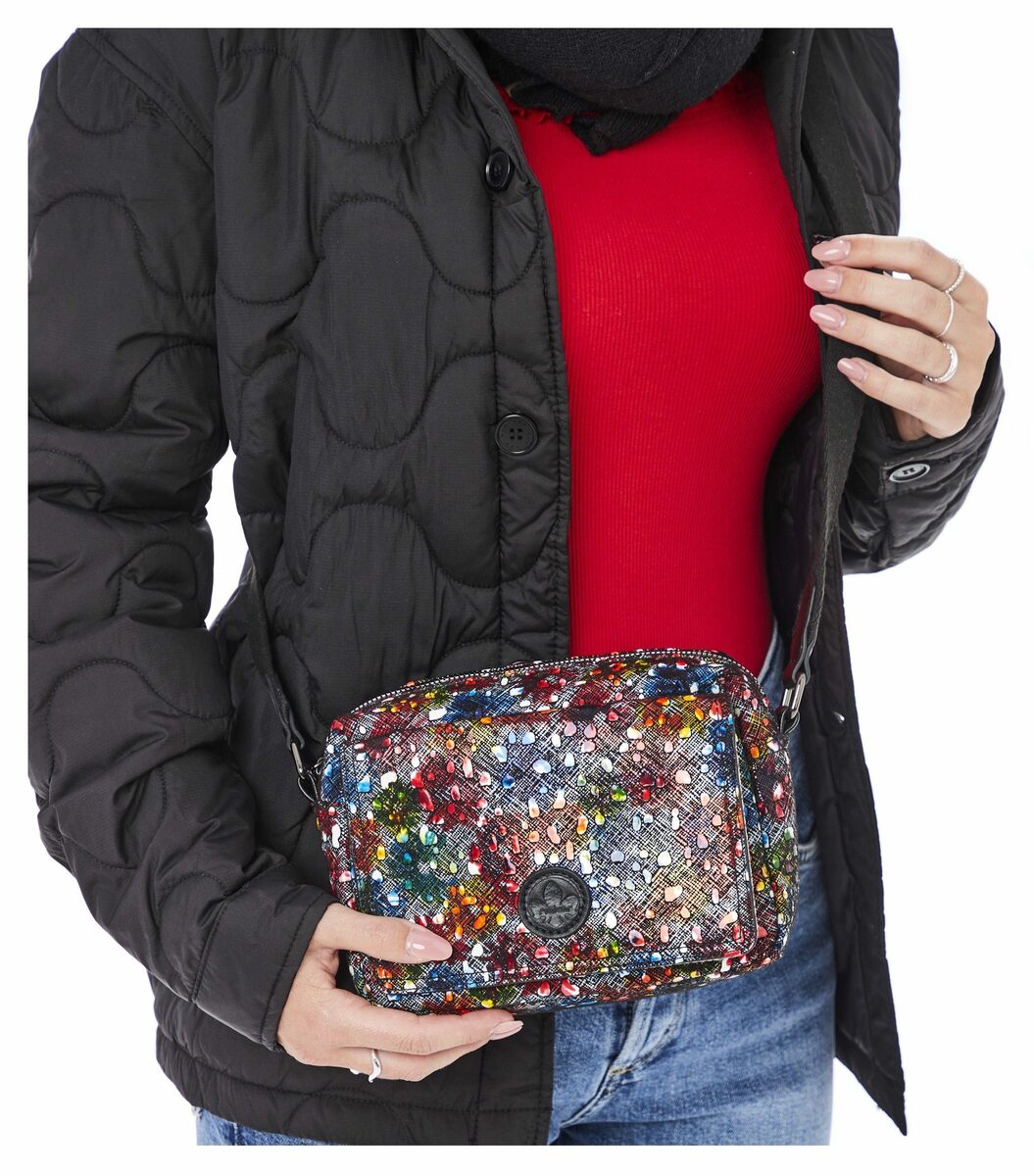 Bild 2 von Rieker Umhängetasche Kuka/Alabama, mit verstellbarem Umhängeriemen