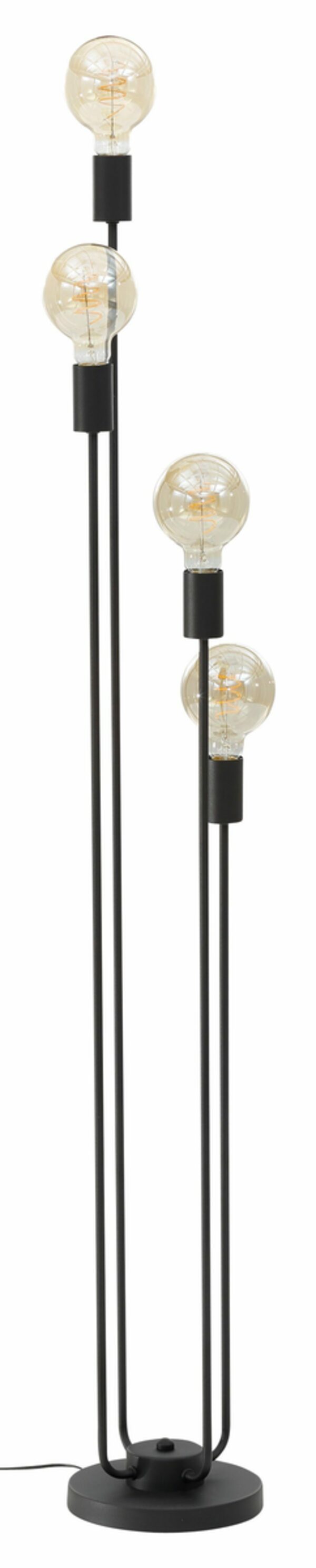 Bild 1 von Leonique Stehlampe Jarla, ohne Leuchtmittel, Stehleuchte mit goldfarbenen/schwarzen Fassungen, Höhe 137 cm