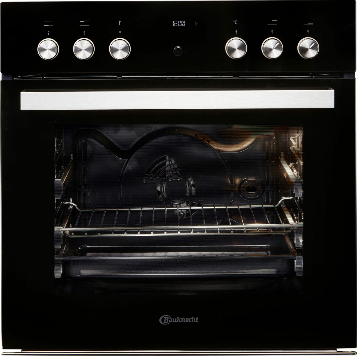 Bild 4 von BAUKNECHT Elektro-Herd-Set HEKO PYRO 8830S, mit Backauszug, Pyrolyse-Selbstreinigung