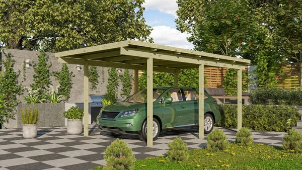 Bild 1 von Karibu Einzelcarport  "Solo Carport One" KDI