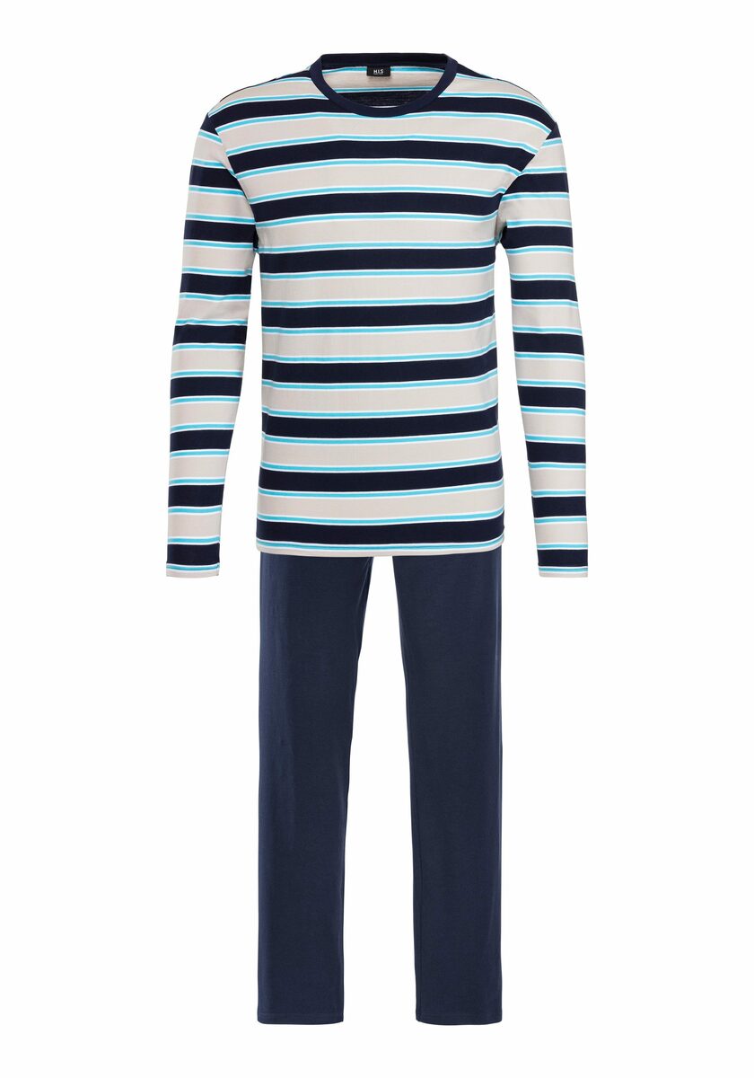 Bild 1 von H.I.S Pyjama (2 tlg., 1 Stück) in schöner Streifenoptik