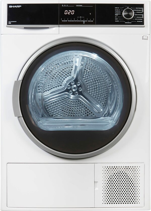 Bild 4 von Sharp Wärmepumpentrockner KD-HHH8S8GW3-DE, 8 kg