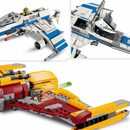 Bild 2 von LEGO® Konstruktionsspielsteine New Republic E-Wing vs. Shin Hatis Starfighter (75364), (1056 St), LEGO® Star Wars; Made in Europe